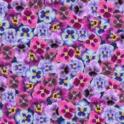 000410 Pink Floreal Flotex Vision