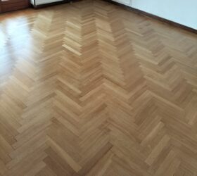 44 finale levigatura e verniciatura parquet rovere lisca-pesce