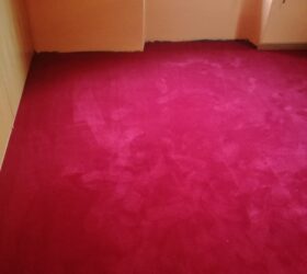 Moquettes "anallergica" in "velluto", rosso pompeano, (Fornitura e posa- zona notte)